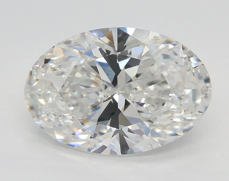 Lab-Grown 3.01 Carat Oval Shape Diamond color E Clarity VS2, precious stones, engagement diamonds