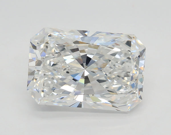 Lab-Grown 4.02 Carat Radiant Cut Diamond color E Clarity VVS1 With GIA Certificate, precious stones, engagement diamonds