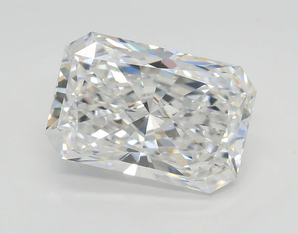 Lab-Grown 4.08 Carat Radiant Cut Diamond color D Clarity VVS2 With GIA Certificate, precious stones, engagement diamonds