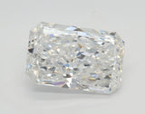 Lab-Grown 3.01 Carat Radiant Cut Diamond color E Clarity VVS2 With GIA Certificate, precious stones, engagement diamonds