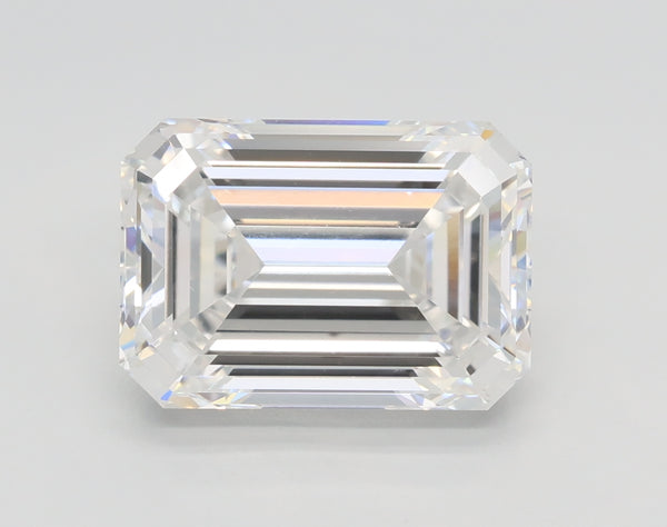 Lab-Grown 4.51 Carat Emerald Cut Diamond color F Clarity VVS2 With GIA Certificate, precious stones, engagement diamonds