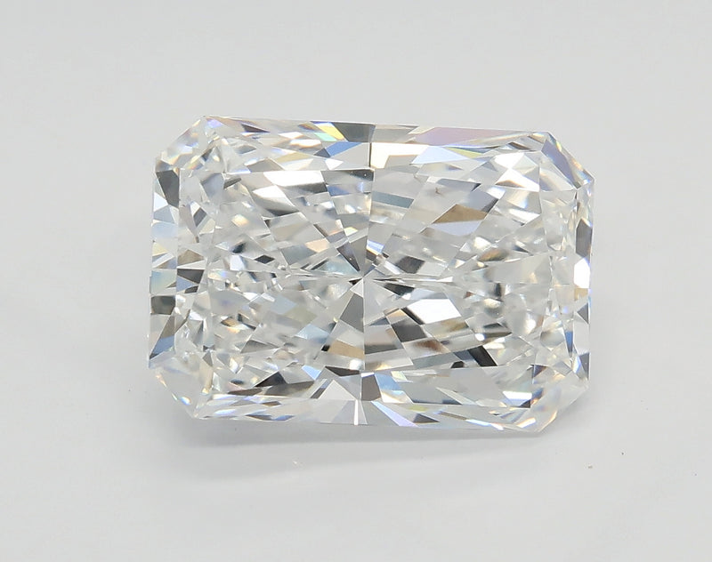 Lab-Grown 3.08 Carat Radiant Cut Diamond color D Clarity VVS1 With GIA Certificate, precious stones, engagement diamonds