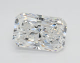 Lab-Grown 2.54 Carat Radiant Cut Diamond color D Clarity VVS2 With GIA Certificate, precious stones, engagement diamonds