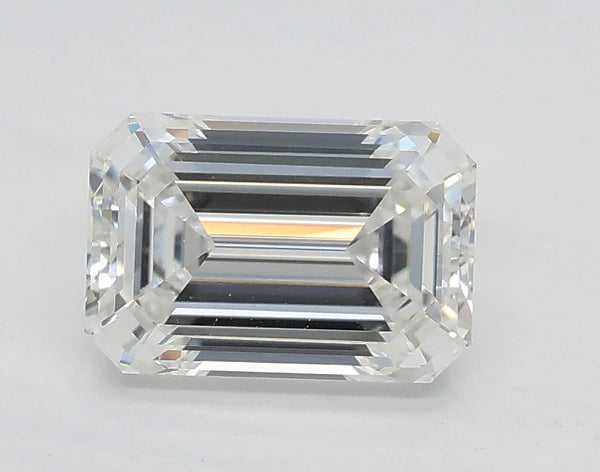 Lab-Grown 1.06 Carat Emerald Cut Diamond color D Clarity VS1, precious stones, engagement diamonds