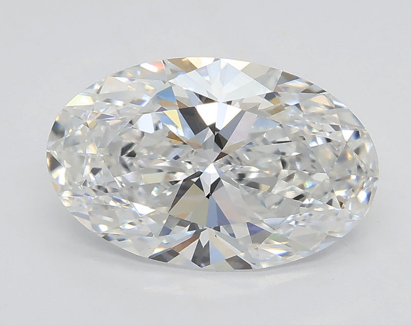 Lab-Grown 2.02 Carat Oval Shape Diamond color D Clarity VVS2 With GIA Certificate, precious stones, engagement diamonds