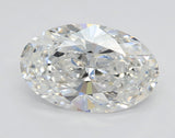 Lab-Grown 2.01 Carat Oval Shape Diamond color E Clarity VS1 With GIA Certificate, precious stones, engagement diamonds