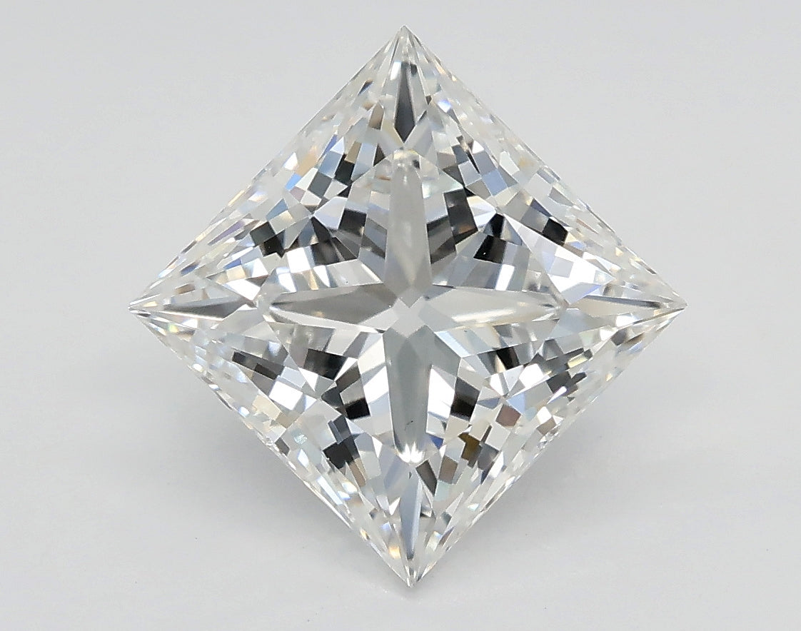 Lab-Grown 2.50 Carat Princess Cut Diamond color E Clarity VS1 With GIA Certificate, precious stones, engagement diamonds