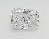 Lab-Grown 1.01 Carat Radiant Cut Diamond color D Clarity VVS2, precious stones, engagement diamonds