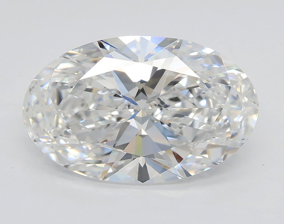 Lab-Grown 3.01 Carat Oval Shape Diamond color D Clarity IF With GIA Certificate, precious stones, engagement diamonds