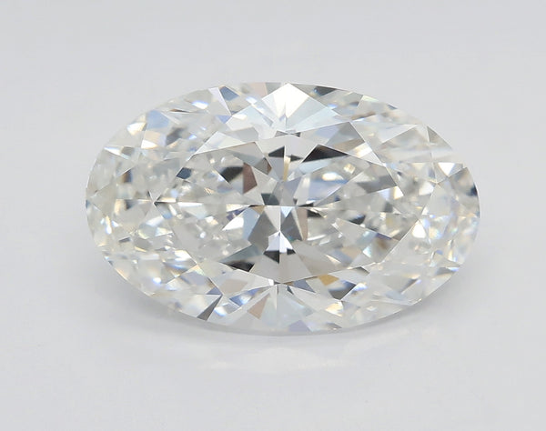 Lab-Grown 3.02 Carat Oval Shape Diamond color E Clarity VS1 With GIA Certificate, precious stones, engagement diamonds