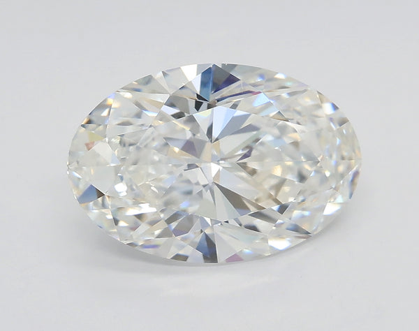 Lab-Grown 3.02 Carat Oval Shape Diamond color E Clarity VVS2 With GIA Certificate, precious stones, engagement diamonds