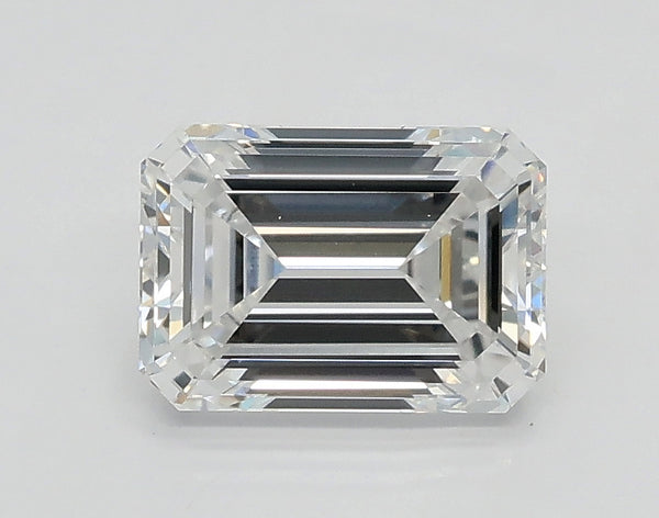 Lab-Grown 1.02 Carat Emerald Cut Diamond color D Clarity VVS2, precious stones, engagement diamonds