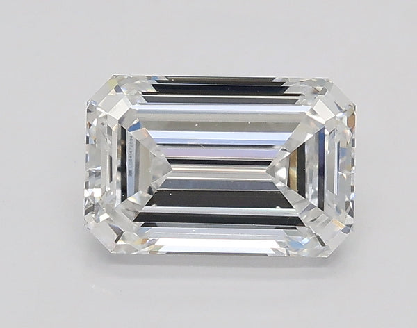 Lab-Grown 1.01 Carat Emerald Cut Diamond color D Clarity VVS2, precious stones, engagement diamonds