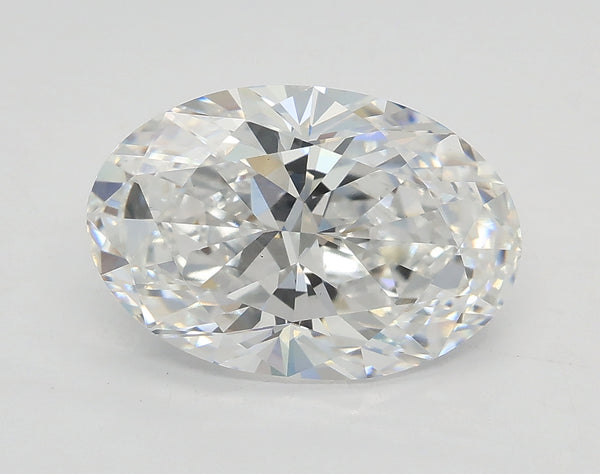 Lab-Grown 3.01 Carat Oval Shape Diamond color D Clarity VS1 With GIA Certificate, precious stones, engagement diamonds