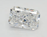 Lab-Grown 3.03 Carat Radiant Cut Diamond color D Clarity VS1 With GIA Certificate, precious stones, engagement diamonds