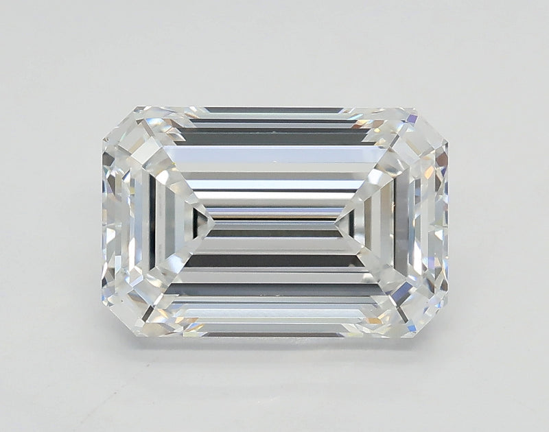 Lab-Grown 2.51 Carat Emerald Cut Diamond color D Clarity VVS2 With GIA Certificate, precious stones, engagement diamonds