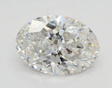 Lab-Grown 2.08 Carat Oval Shape Diamond color F Clarity VS1 With GIA Certificate, precious stones, engagement diamonds