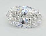 Lab-Grown 3.01 Carat Oval Shape Diamond color D Clarity VVS2 With GIA Certificate, precious stones, engagement diamonds