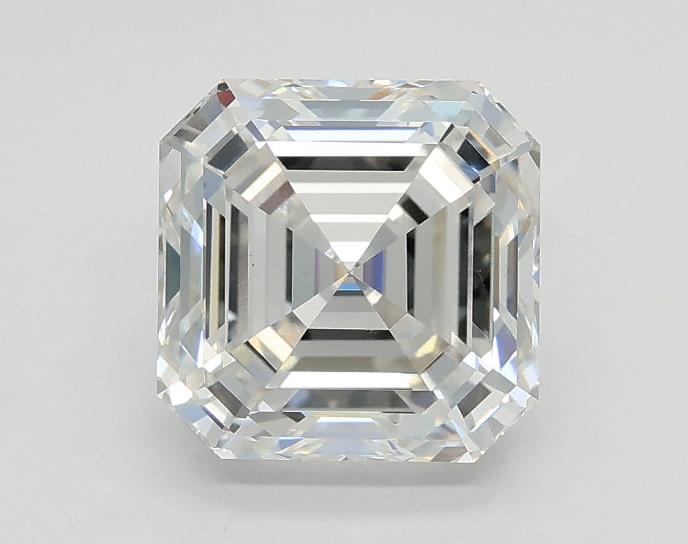 Lab-Grown 2.54 Carat Asscher Cut Diamond color E Clarity VS1 With GIA Certificate, precious stones, engagement diamonds