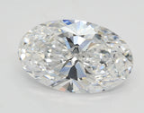 Lab-Grown 2.03 Carat Oval Shape Diamond color D Clarity VVS2 With GIA Certificate, precious stones, engagement diamonds