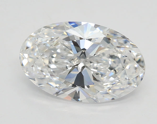 Lab-Grown 2.03 Carat Oval Shape Diamond color D Clarity VVS2 With GIA Certificate, precious stones, engagement diamonds