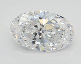 Lab-Grown 2.01 Carat Oval Shape Diamond color D Clarity VS1 With GIA Certificate, precious stones, engagement diamonds