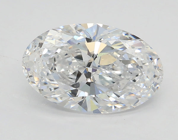 Lab-Grown 2.01 Carat Oval Shape Diamond color D Clarity VS1 With GIA Certificate, precious stones, engagement diamonds