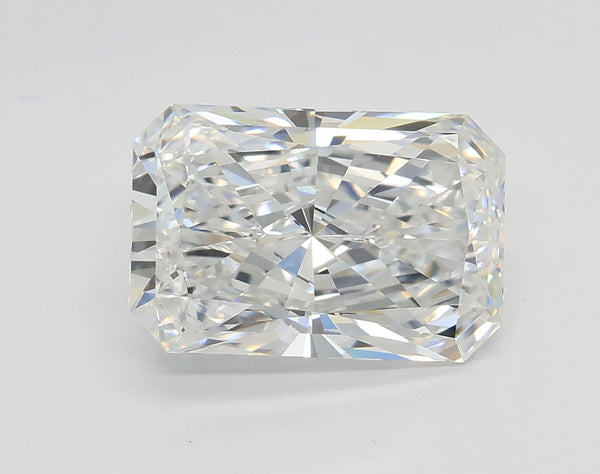 Lab-Grown 2.53 Carat Radiant Cut Diamond color D Clarity VVS2 With GIA Certificate, precious stones, engagement diamonds