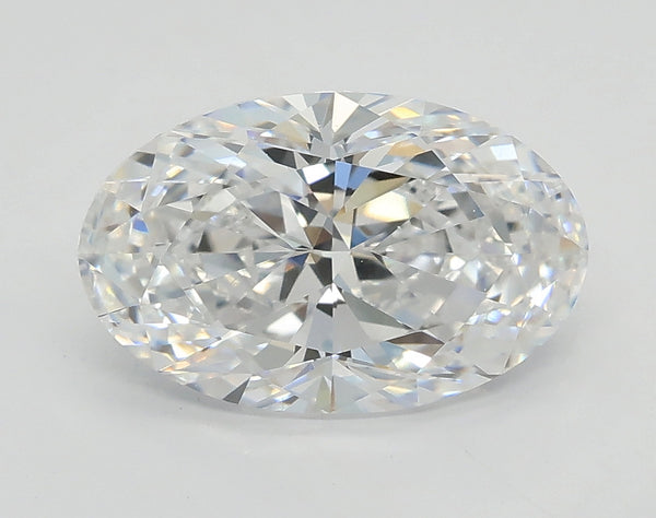 Lab-Grown 2.01 Carat Oval Shape Diamond color D Clarity VS1 With GIA Certificate, precious stones, engagement diamonds