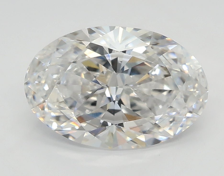 Lab-Grown 2.01 Carat Oval Shape Diamond color E Clarity VS2, precious stones, engagement diamonds
