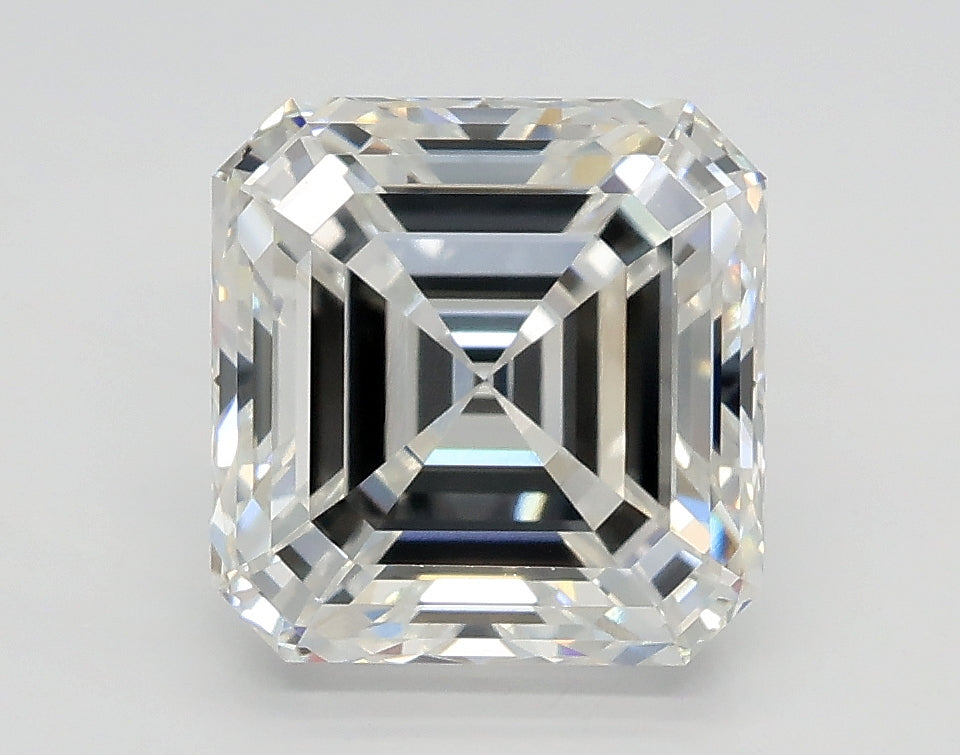 Lab-Grown 2.51 Carat Asscher Cut Diamond color E Clarity VVS2 With GIA Certificate, precious stones, engagement diamonds