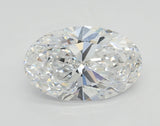 Lab-Grown 2.02 Carat Oval Shape Diamond color D Clarity VVS2 With GIA Certificate, precious stones, engagement diamonds