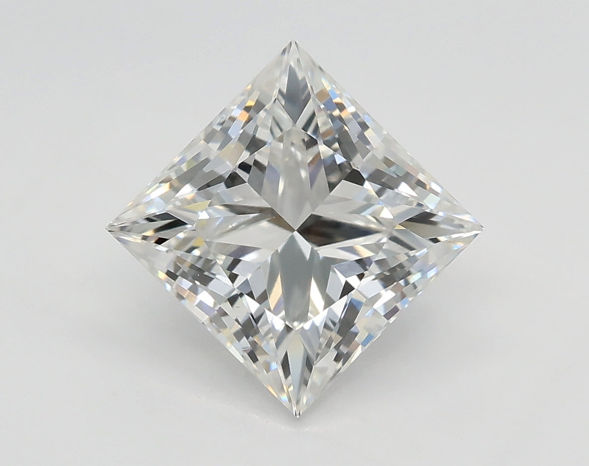Lab-Grown 2.50 Carat Princess Cut Diamond color F Clarity VS1 With GIA Certificate, precious stones, engagement diamonds