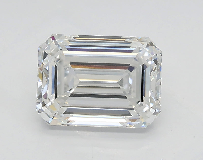 Lab-Grown 2.01 Carat Emerald Cut Diamond color D Clarity VVS2, precious stones, engagement diamonds