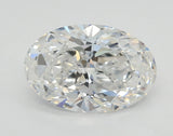 Lab-Grown 2.01 Carat Oval Shape Diamond color E Clarity VVS2 With GIA Certificate, precious stones, engagement diamonds