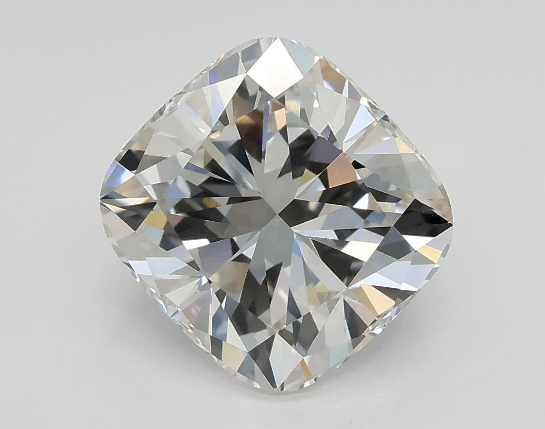 Lab-Grown 3.03 Carat Cushion Modified Brilliant Cut Diamond color G Clarity VVS2, precious stones, engagement diamonds