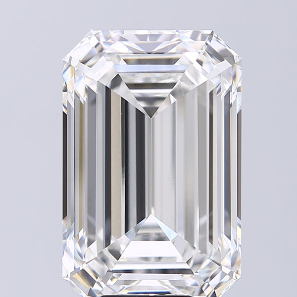 Lab-Grown 10.02 Carat Emerald Cut Diamond color F Clarity VVS2 With GIA Certificate, precious stones, engagement diamonds