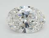 Lab-Grown 2.01 Carat Oval Shape Diamond color E Clarity VS1 With GIA Certificate, precious stones, engagement diamonds