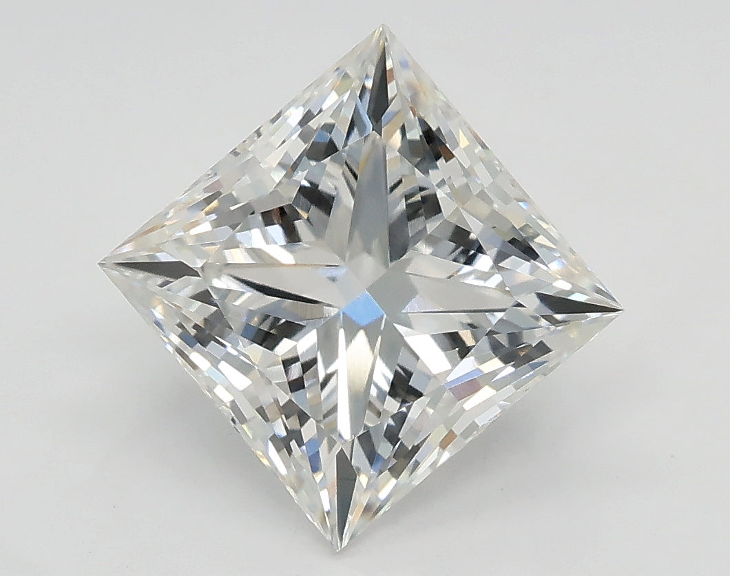 Lab-Grown 2.50 Carat Princess Cut Diamond color F Clarity VVS2 With GIA Certificate, precious stones, engagement diamonds
