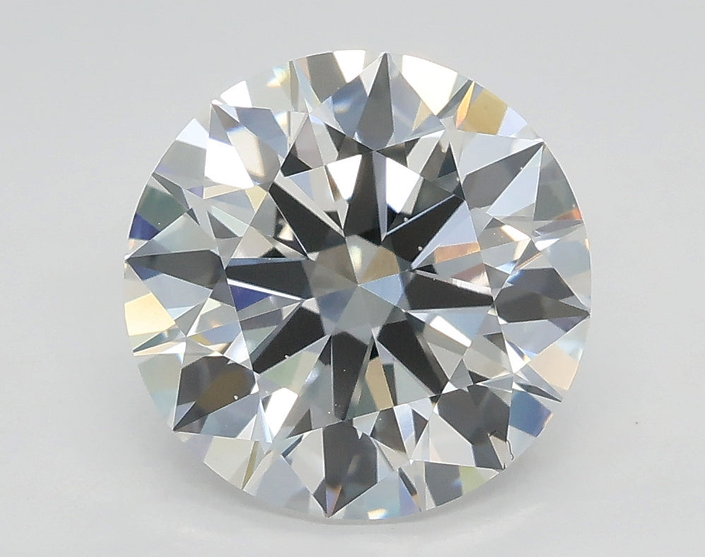 Lab-Grown 2.70 Carat Round Brilliant Diamond color E Clarity VS2 With GIA Certificate, precious stones, engagement diamonds