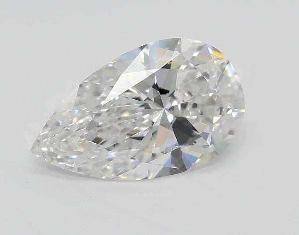 Lab-Grown 1.03 Carat Pear Shape Diamond color D Clarity VVS2, precious stones, engagement diamonds