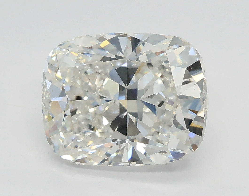 Lab-Grown 3.01 Carat Cushion Modified Brilliant Cut Diamond color G Clarity VVS2 With GIA Certificate, precious stones, engagement diamonds