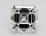 Lab-Grown 2.53 Carat Asscher Cut Diamond color F Clarity VS2 With GIA Certificate, precious stones, engagement diamonds