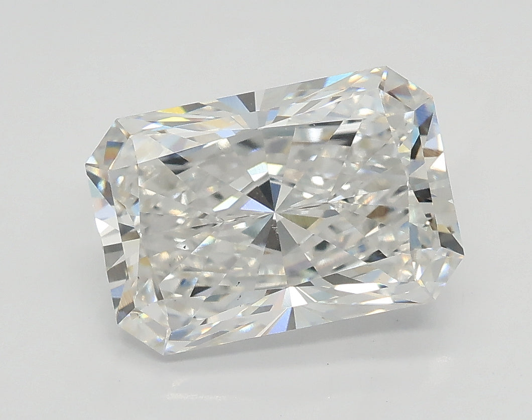 Lab-Grown 2.53 Carat Radiant Cut Diamond color E Clarity VS2 With GIA Certificate, precious stones, engagement diamonds