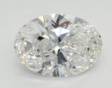 Lab-Grown 2.02 Carat Oval Shape Diamond color E Clarity VS2, precious stones, engagement diamonds