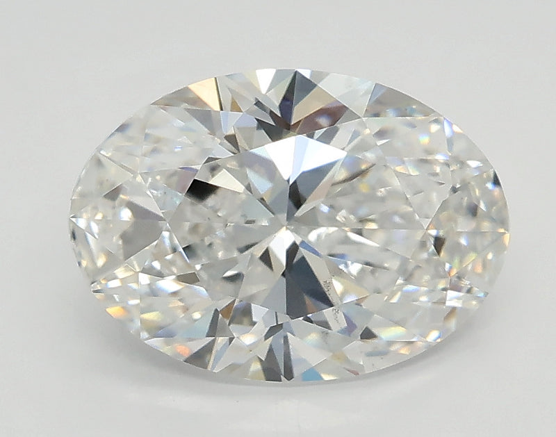 Lab-Grown 2.02 Carat Oval Shape Diamond color E Clarity VS2, precious stones, engagement diamonds