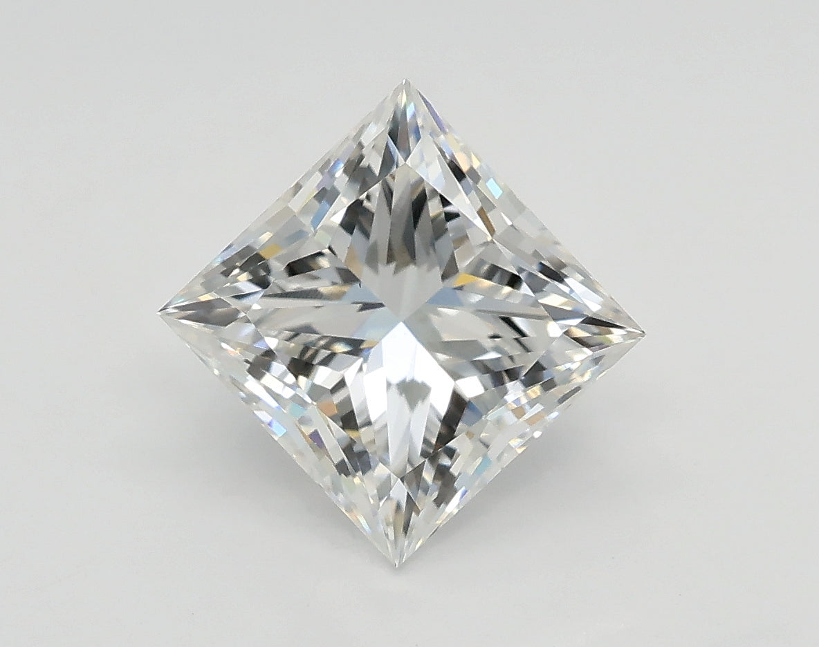Lab-Grown 2.00 Carat Princess Cut Diamond color E Clarity VS1 With GIA Certificate, precious stones, engagement diamonds