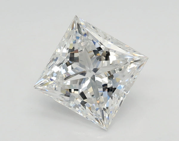 Lab-Grown 2.50 Carat Princess Cut Diamond color D Clarity VS1 With GIA Certificate, precious stones, engagement diamonds