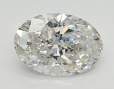 Lab-Grown 3.01 Carat Oval Shape Diamond color G Clarity VS1, precious stones, engagement diamonds