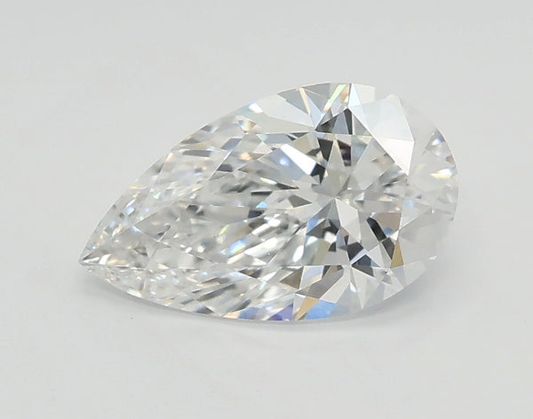 Lab-Grown 1.01 Carat Pear Shape Diamond color D Clarity VS1, precious stones, engagement diamonds